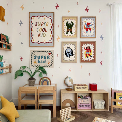 Kid of the Village Captain Woof Superhero Fine Art Print