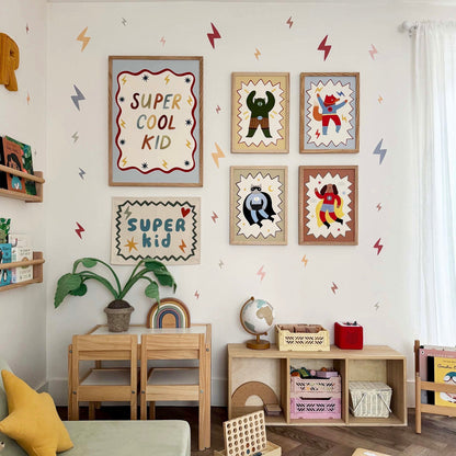Kid of the Village Captain Woof Superhero Fine Art Print