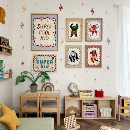 Kid of the Village Flash Tail Superhero Fine Art Print