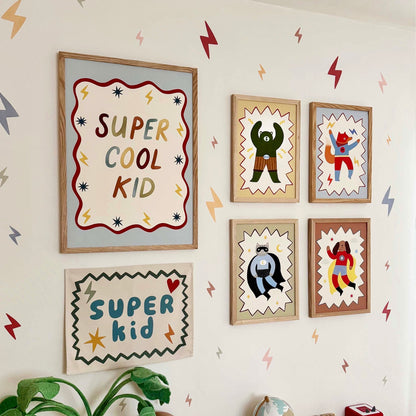 Kid of the Village Super Kid Banner - Blue