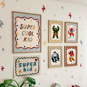 Kid of the Village Flash Tail Superhero Fine Art Print