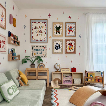 Kid of the Village Mighty Cub Superhero Fine Art Print