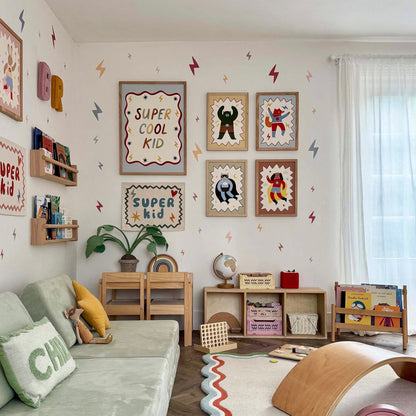 Kid of the Village Captain Woof Superhero Fine Art Print