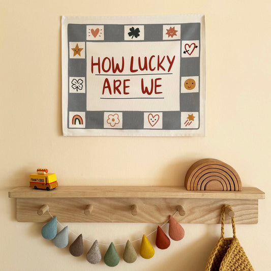 Kid Of The Village How Lucky Are We Banner