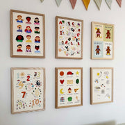 Kid of the Village Shapes Fine Art Print