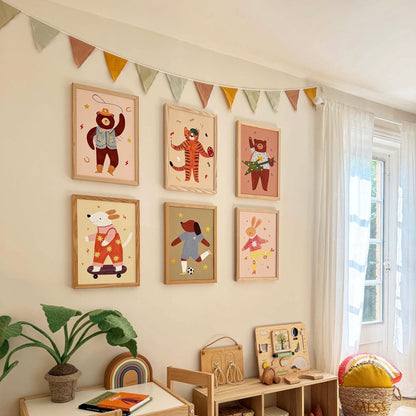 Kid of the Village Creative Cat Fine Art Print