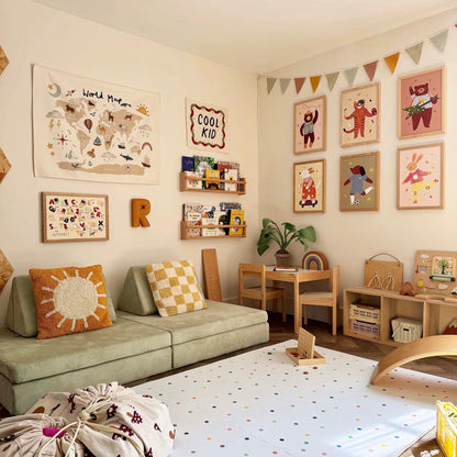 Kid of the Village Cowboy Bear Fine Art Print