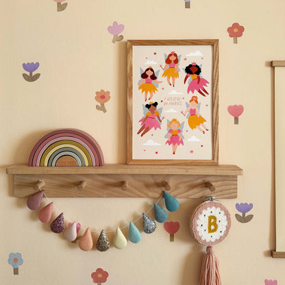 Kid of the Village I Believe In Fairies Fine Art Print