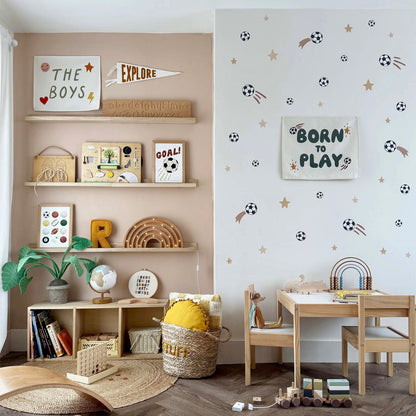 Kid of the Village Born To Play Banner