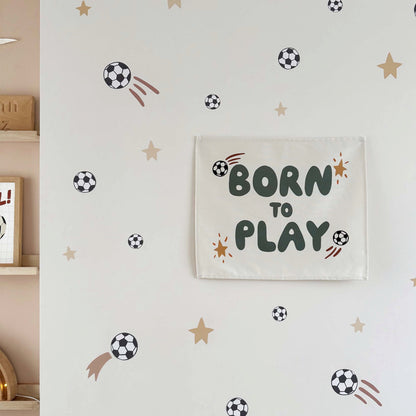 Kid of the Village Born To Play Banner