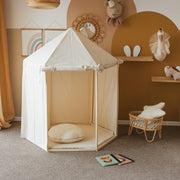 MiniCamp Canvas Pavilion Play Tent - Ecru