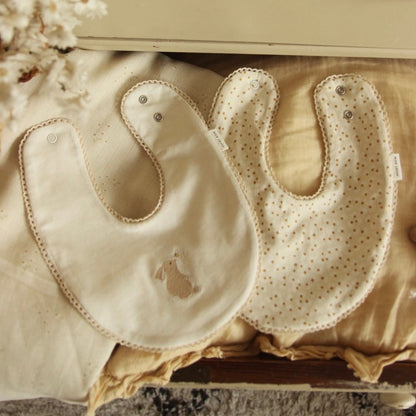 Avery Row Bibs Gift Set - Bunny / Wild Chamomile