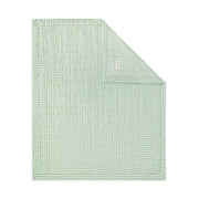 Avery Row Quilted Single Bedspread - Greenhouse Gingham