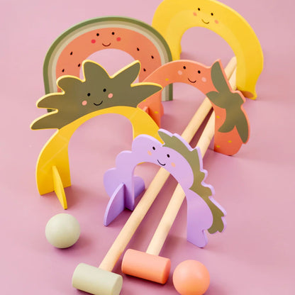Jabadabado Fruits Croquet Game