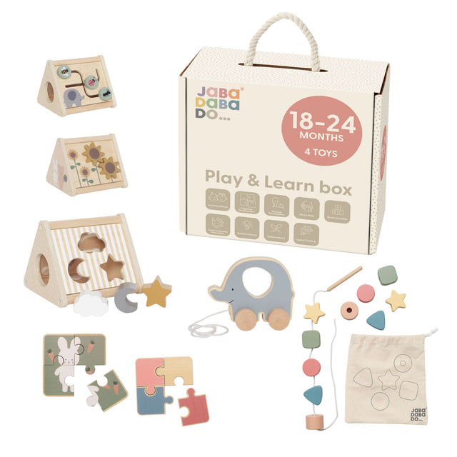 Jabadabado Play And Learn Box - 18-24 Months