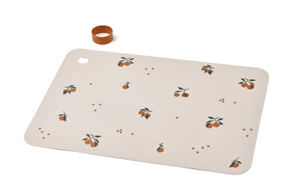 Liewood Jude Printed Placemat - Peach / Sandy