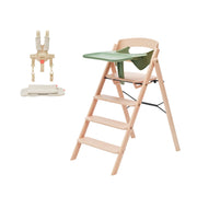 KAOS Klapp Beech High Chair Baby Bundle