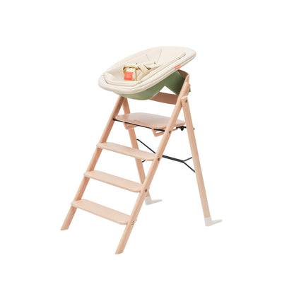 KAOS Klapp Beech High Chair Newborn Bundle