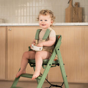 KAOS Klapp Recycled High Chair Baby Bundle - Mineral Green