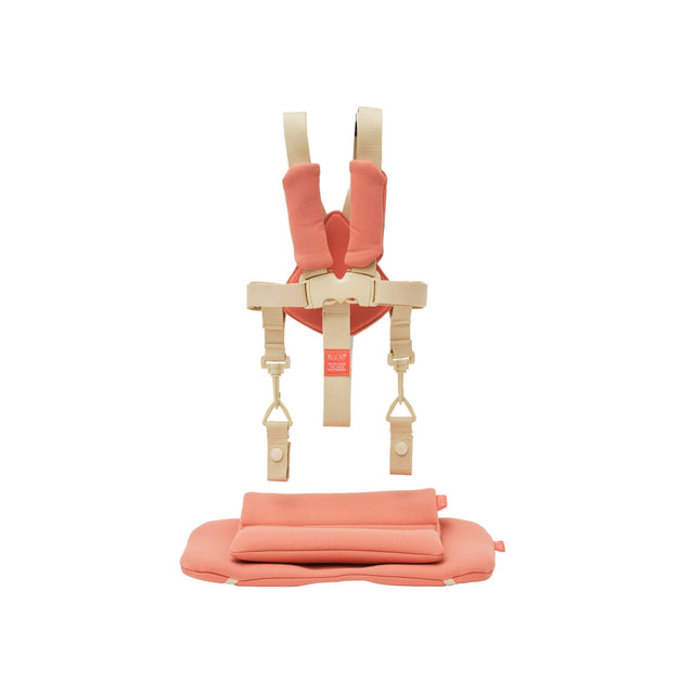 KAOS Klapp Jr. Harness & Cushion Set - Terracotta Pink