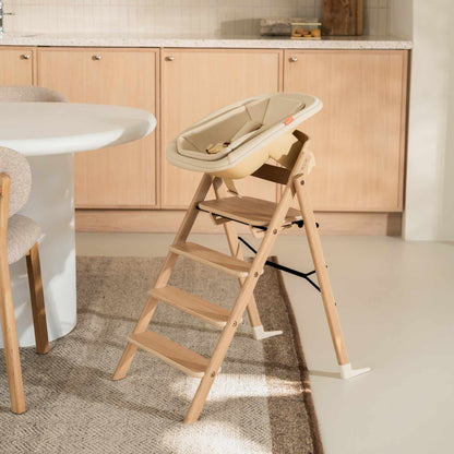 KAOS Klapp Oak High Chair Newborn Bundle