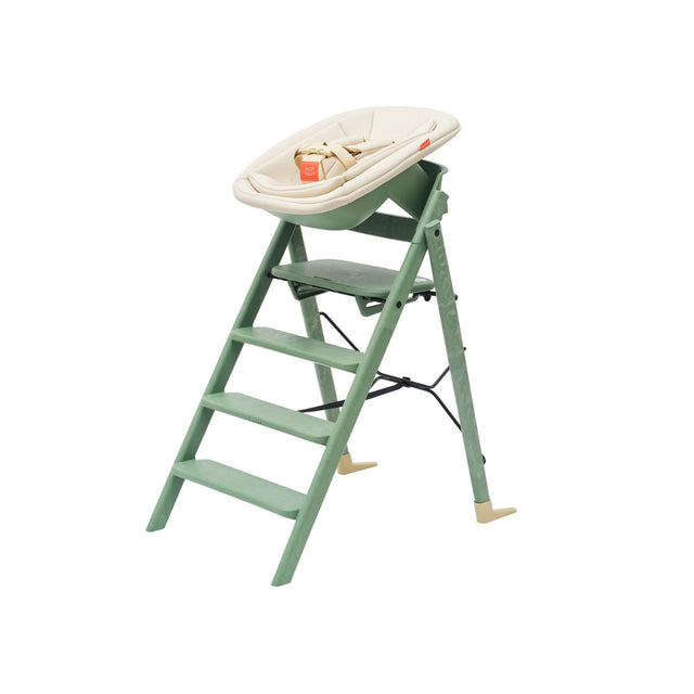 KAOS Klapp Recycled High Chair Newborn Bundle - Mineral Green