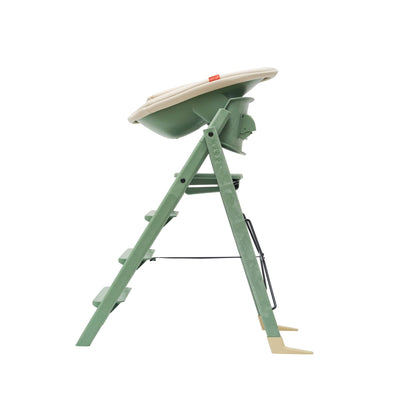 KAOS Klapp Recycled High Chair Newborn Bundle - Mineral Green