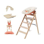 KAOS Klapp Oak High Chair Complete Bundle