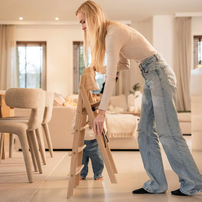 KAOS Klapp Oak High Chair - Natural
