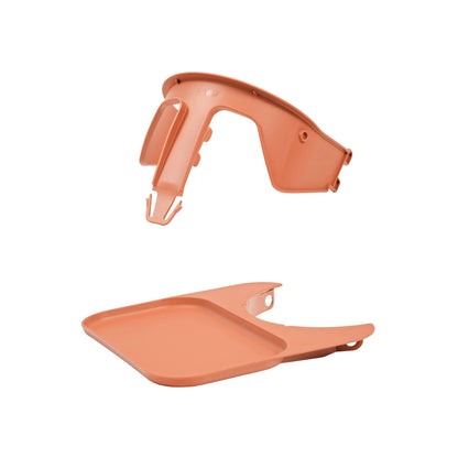 KAOS Klapp Safety Rail & Tray - Terracotta Pink