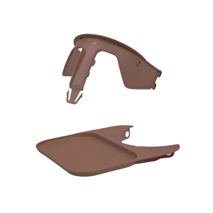 KAOS Klapp Safety Rail & Tray - Mocca Brown