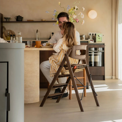 KAOS Klapp Recycled Highchair - Mocca Brown