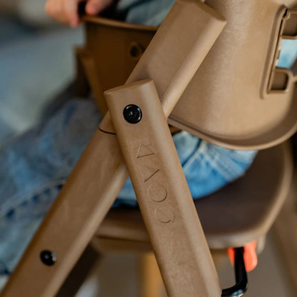 KAOS Klapp Recycled Highchair - Mocca Brown