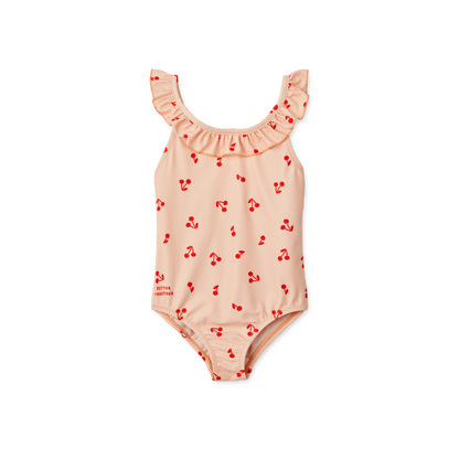 Liewood Kallie Printed Swimsuit - Cherries / Apple blossom