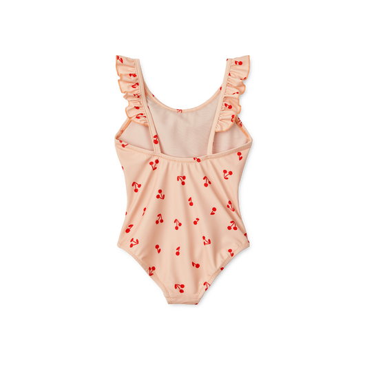 Liewood Kallie Printed Swimsuit - Cherries / Apple blossom