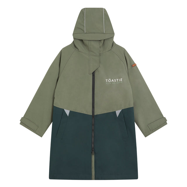 Toastie Kids Waterproof Changing Robe - Antique Olive