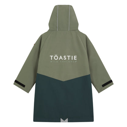 Toastie Kids Waterproof Changing Robe - Antique Olive