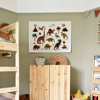Kid Of The Village Dinosaur Wall Hanging - Large