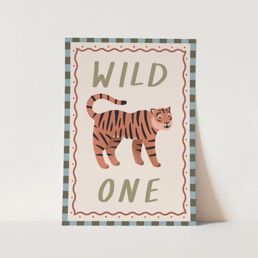 Kid Of The Village Wild One Fine Art Print