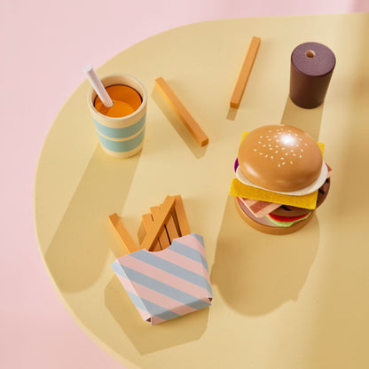 Kids Concept Hamburger Menu Play Set