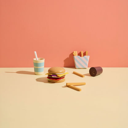 Kids Concept Hamburger Menu Play Set