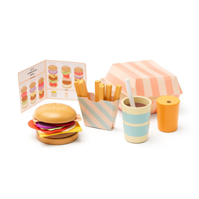 Kids Concept Hamburger Menu Play Set