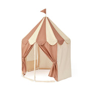 Kids Concept Pavilion Tent Stripe - Dusty Brown