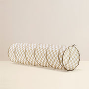 Kids Concept Tunnel - Check Khaki