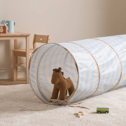 Kids Concept Tunnel - Stripe Light Blue