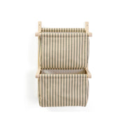 Kids Concept Wall Storage Textile - Stripe Green