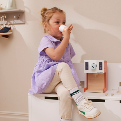 Kids Concept Wooden Coffee Shop - Little Girl