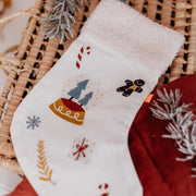 Kikadu Christmas Stocking - Snow Globe