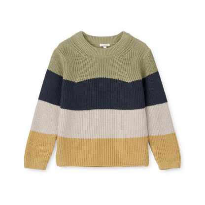 Liewood Koda Stripe Knit Jumper - Tea Multi Mix