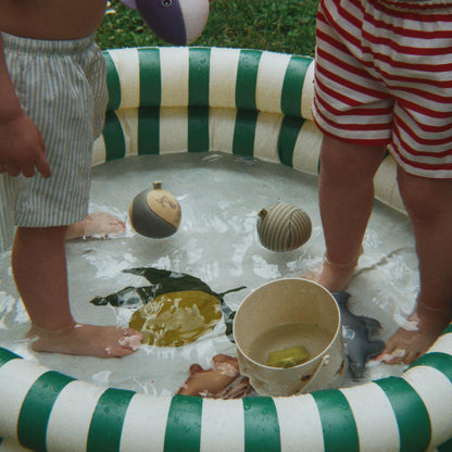Konges Sløjd Small Pool 90cm - Green Stripe
